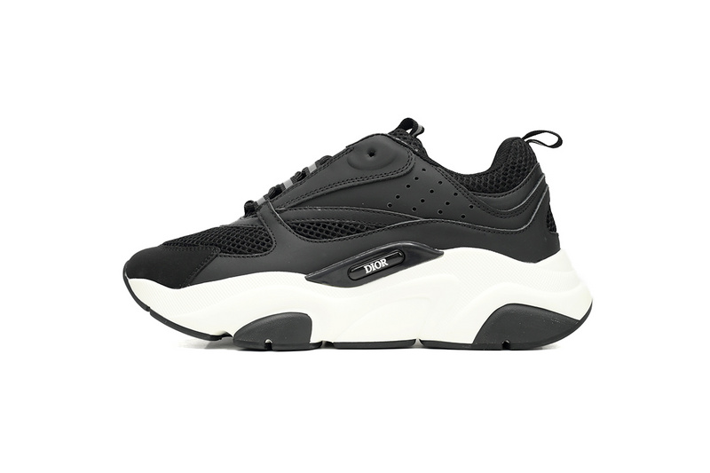 Dior White / Blue / Black 'B22' Sneakers